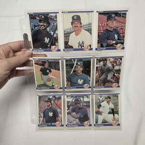 Vintage 1984 Mixed Baseball Cards